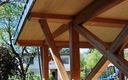 Extension ossature bois aix les bains chambery savoie structure porteuse LC douglas et dalles LC