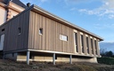 Restaurant scolaire ossature bois paille